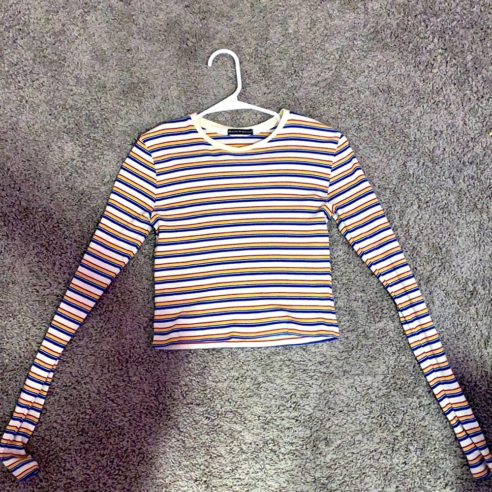Long Sleeve Stiped Top